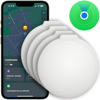 4x LOKALIZATOR DO KLUCZY PLECAK PSA KOTA BRELOK APPLE FIND MY TAG BLUETOOTH
