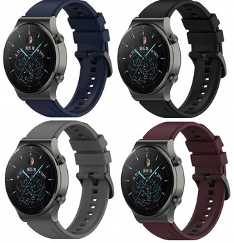 4x PASEK DO HUAWEI WATCH GT 2 PRO GT 3 GT 4 GT 5 GT2 GT3 GT4 GT5 22MM - Boja