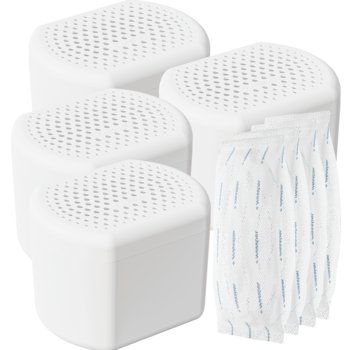 4x POCHŁANIACZ WILGOCI 4x WKŁAD BIAŁY 250G MOCNY WESSPER - Wessper