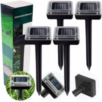 4X Silny Odstraszacz Solarny Kretów Nornic Gryzoni Na Krety Nornice Myszy