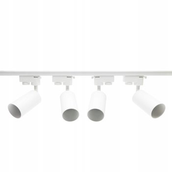 4X Spot Tuba Reflektor Gu10 Szynoprzewód 1,5M - Ledtechnics