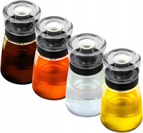 4x Szklana butelka dozownik 160 ml TINMIX olej ocet oliwa Inna marka