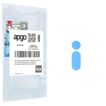 4x Szkło hybrydowe na aparat obiektyw kamerę 9H do Google Pixel Fold - apgo hybrid Camera Lens Protector - apgo