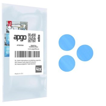 4x szkło hybrydowe na aparat obiektyw kamerę 9H do Oukitel C50 - apgo hybrid Camera Lens Protector - apgo