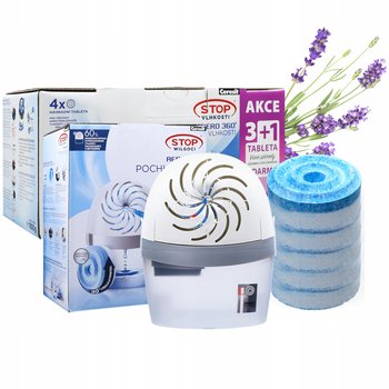 4x Tabletki pochłaniające wilgoć Ceresit + Osuszacz powietrza Aero Biały - Ceresit