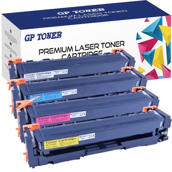 4x Toner do HP Color LaserJet Pro M254dw M254nw - GP TONER