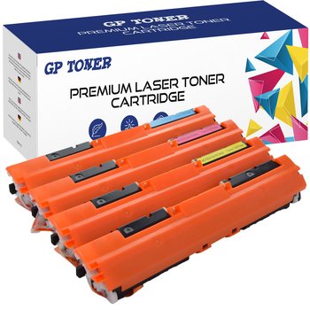 4x Toner do HP LaserJet Pro CP1023 CP1025 M275 MFP M176n CE310A-313A 126A - GP TONER