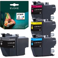 4x Tusz do drukarki Brother LC3619XL CMYK | ZESTAW KOLORÓW | LC-3619 XL