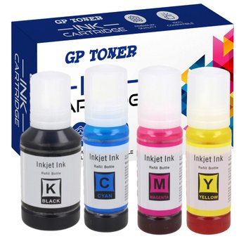 4x Tusz Do EPSON ET-2710 ET-2715 ET-2720 ET-2815 ET-3700 ET-3750 - GP TONER