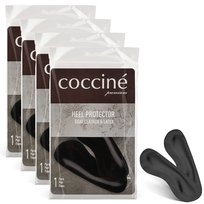 4x Zapiętki skórzane do butów heel protector czarne coccine