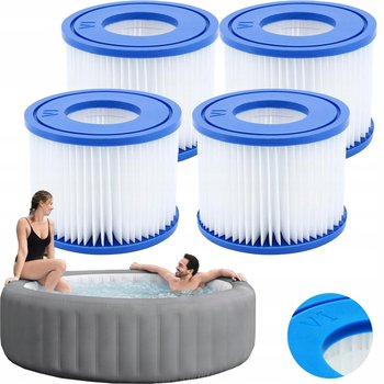 4xFiltr do pompy basenu JACUZZI dmuchanego LAY Z SPA 60311 typ VI Lay-Z-SPA - MTA Trading