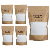 5 x Erytrytol 1kg naturalny słodzik 0 kalorii Orzeszek