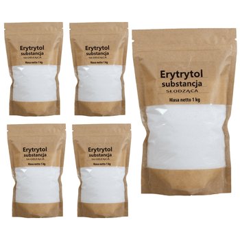5 x Erytrytol 1kg naturalny słodzik 0 kalorii - Orzeszek
