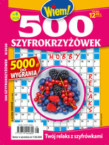 500 Szyfrokrzyżówek Wydawnictwo Bauer Sp z o.o. S.k.