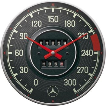 51091 Zegar ścienny Mercedes-Benz-Tacho - Nostalgic-Art Merchandising Gmb