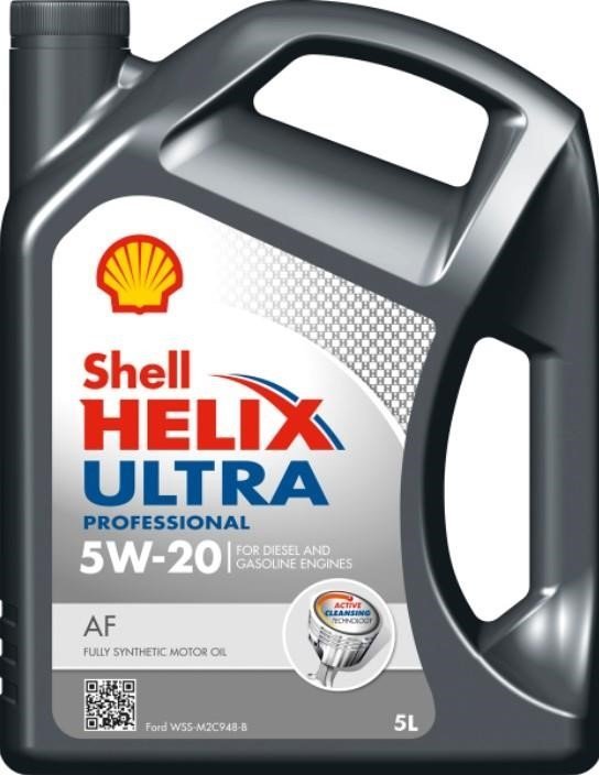 Zdjęcia - Olej silnikowy Shell 550042279   Helix Ultra Pro Af 5W-20 5 l 