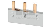 5ST3615 Szyna łączeniowa 3P 10mm2 sztyftowa 12 modułowa (4x3P) pełna izolacja 5ST3615