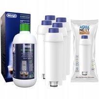 5X Filtr Wody + Delonghi Odkamieniacz 500Ml Zestaw