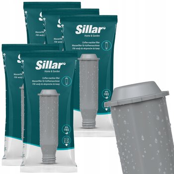 5x filtr wody Sillar wkład filtrujący do ekspresu Nivona Melitta Krups - Sillar