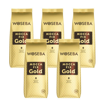 5x Kawa ziarnista WOSEBA Mocca Fix Gold 500 g - Woseba