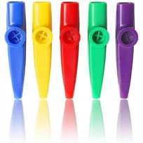 5x KAZOO Nowe Głośne Plastikowe mix ZESTAW kazu kazo kazuu kazzo kazzu Kazoo Polska