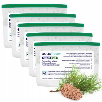 5x Sosnowy pochłaniacz wilgoci osuszacz przeciw korozji AquaFloow - Aquafloow
