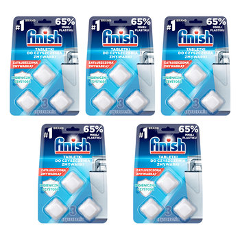 5x Tabletki do czyszczenia zmywarki FINISH czyścik 3 szt - Finish