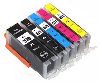 5X Tusz Do Pgi570Xl Mg5750 Mg6850 Mg7750 Ts5050 - ORYGINALEX