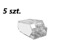 5x Złączka instalacyjna do przewodów sztywnych maks. 2.5mm² 2-przew. EDO202 EDO Technic