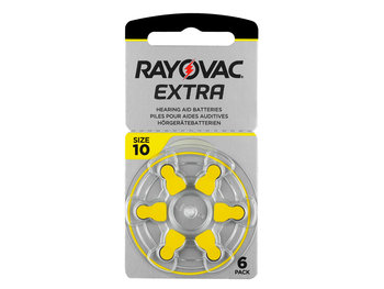6 szt. Bateria słuchowa Rayovac Extra 10. - Rayovac