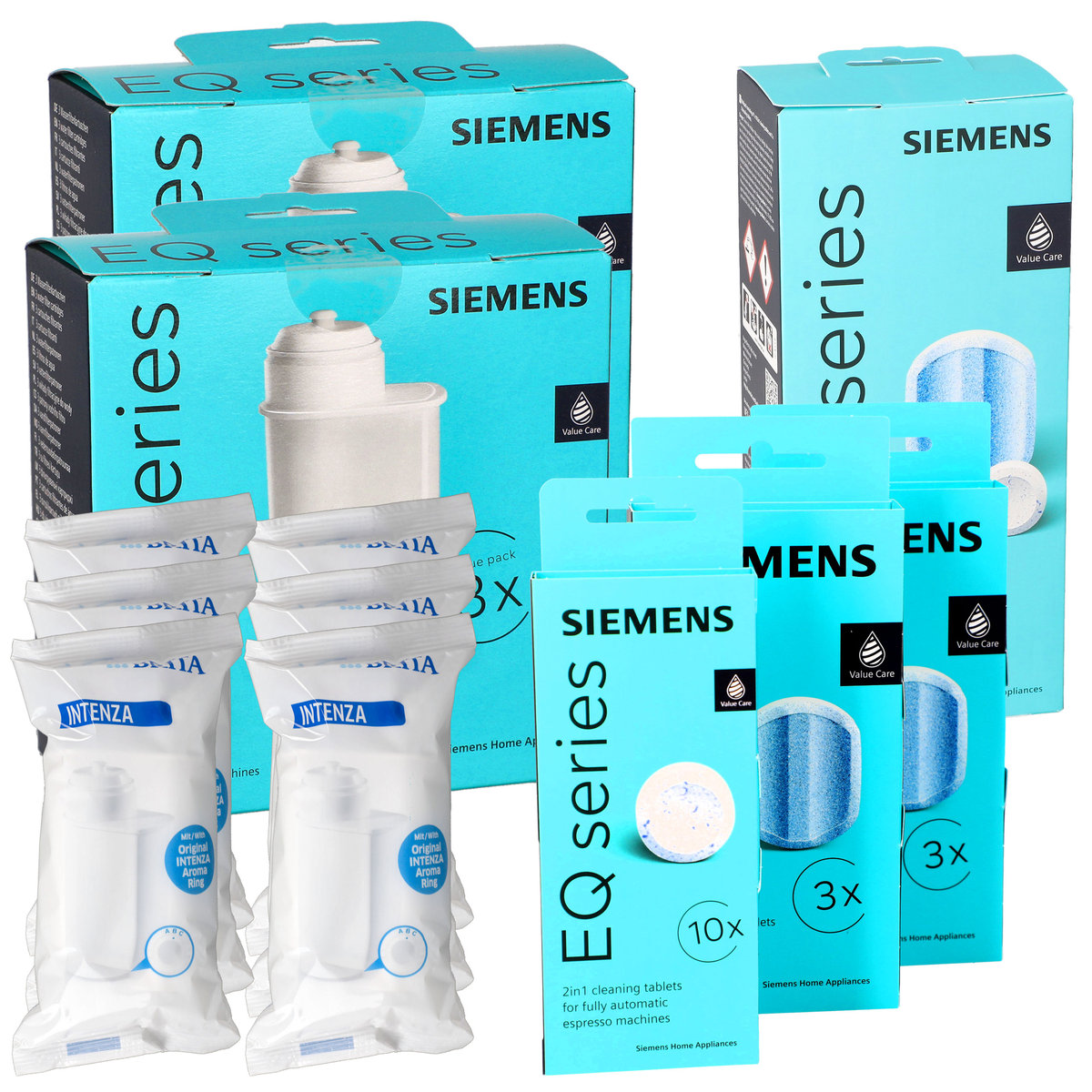 6 szt filtr wody Siemens Brita Intenza TZ70033A ekspresu Siemens i tabletki