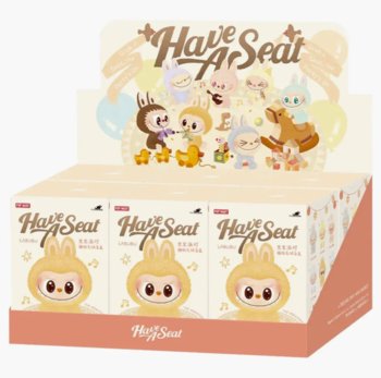 LABUBU THE MONSTERS Have a Seat 6個入り Pop Mart Labubu The Monsters Have a Seat Vinyl Plush (Zestaw
