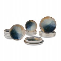 61406 Serwis obiadowy dla 6 osób Madera 18-elementowy AMBITION