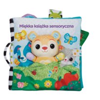 62556 VTECH - Miękka książka sensoryczna