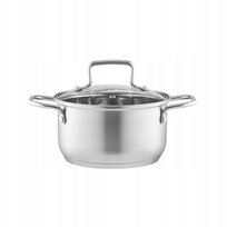 68742 Komplet Garnków Ze Stali Nierdzewnej Hugo Plus 8-Elementowy Ambition