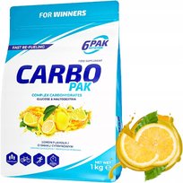 6Pak Carbo Pak 1000G Węglowodany + Wit B1 Energia 6PAK NUTRITION