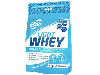 6PAK, Light Whey, 2000 g - 6PAK NUTRITION