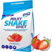 6Pak Milky Shake Whey 1800 G Białko Wpc Z Maślanką