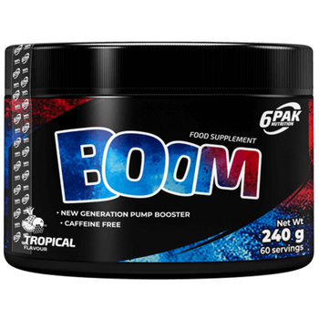 6Pak Nutrition Boom 240G Tropical - 6PAK NUTRITION