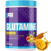 6PAK NUTRITION L-GLUTAMINA 500 g + Witamina B6 Metabolizm Białek Po Treningu Aminokwas 6PAK NUTRITION
