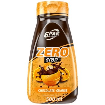 6Pak Syrop Zero Kcal 500Ml Chocolate-Orange Czekolada Z Pomarańczą - 6PAK NUTRITION