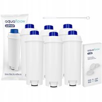 6X Filtry Do Delonghi Czyścik Tabletki Czyszczące