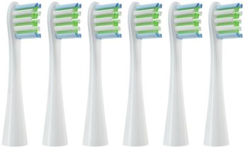 6x Końcówka do szczoteczek Oclean X PRO Z1 F1 ONE AIR 2 biała - Inny producent