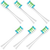 6x końcówki BIAŁE do szczoteczki sonicznej Oclean SE / X / X PRO / X PRO Elite / X PRO Digital / X10 / One / Air / Z / F1 / FLOW / Endurance - Reptila