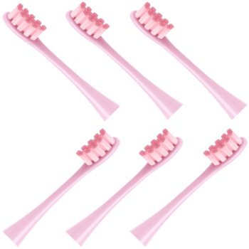 6x końcówki RÓŻOWE do szczoteczki sonicznej Oclean SE / X / X PRO / X PRO Elite / X PRO Digital / X10 / One / Air / Z / F1 / FLOW / Endurance - Reptila - Reptila