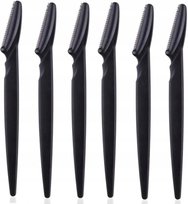 6X Nożyk Trymer Brzytwa Do Regulacji Brwi Golarka