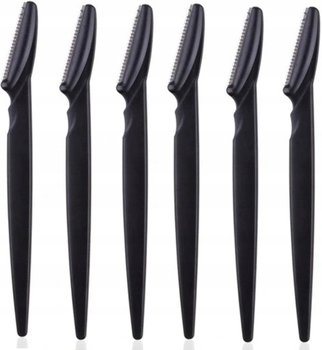 6X Nożyk Trymer Brzytwa Do Regulacji Brwi Golarka - Lewer