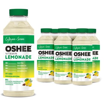 6x OSHEE Vitamin Lemonade cytryna - sosna 555 ml - Inna marka