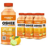 6x OSHEE Vitamin Water Witamina D + K Speak Up 555 ml