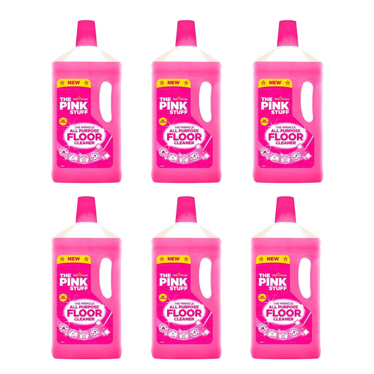 Star Drops Pink Stuff All Purpose Floor Cleaner 1 Litre